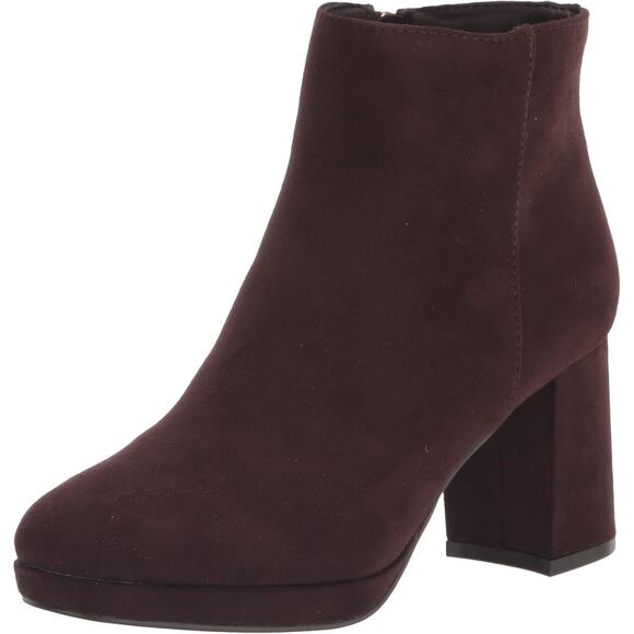 Bandolino Women Colleen 2 Platform Ankle Booties Size US 8.5M Dark Brown - Picture 1 of 6